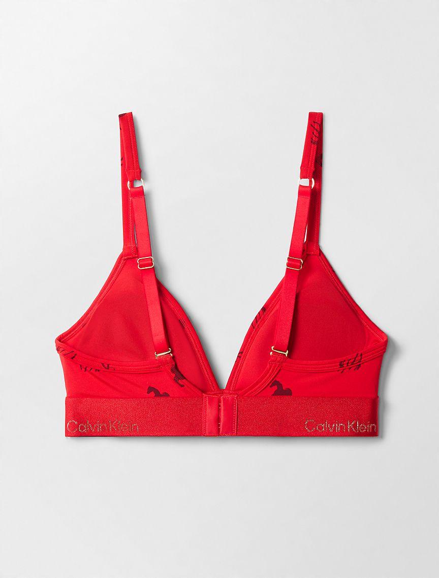 Lunar New Year Lightly Lined Triangle Bralette Product Image