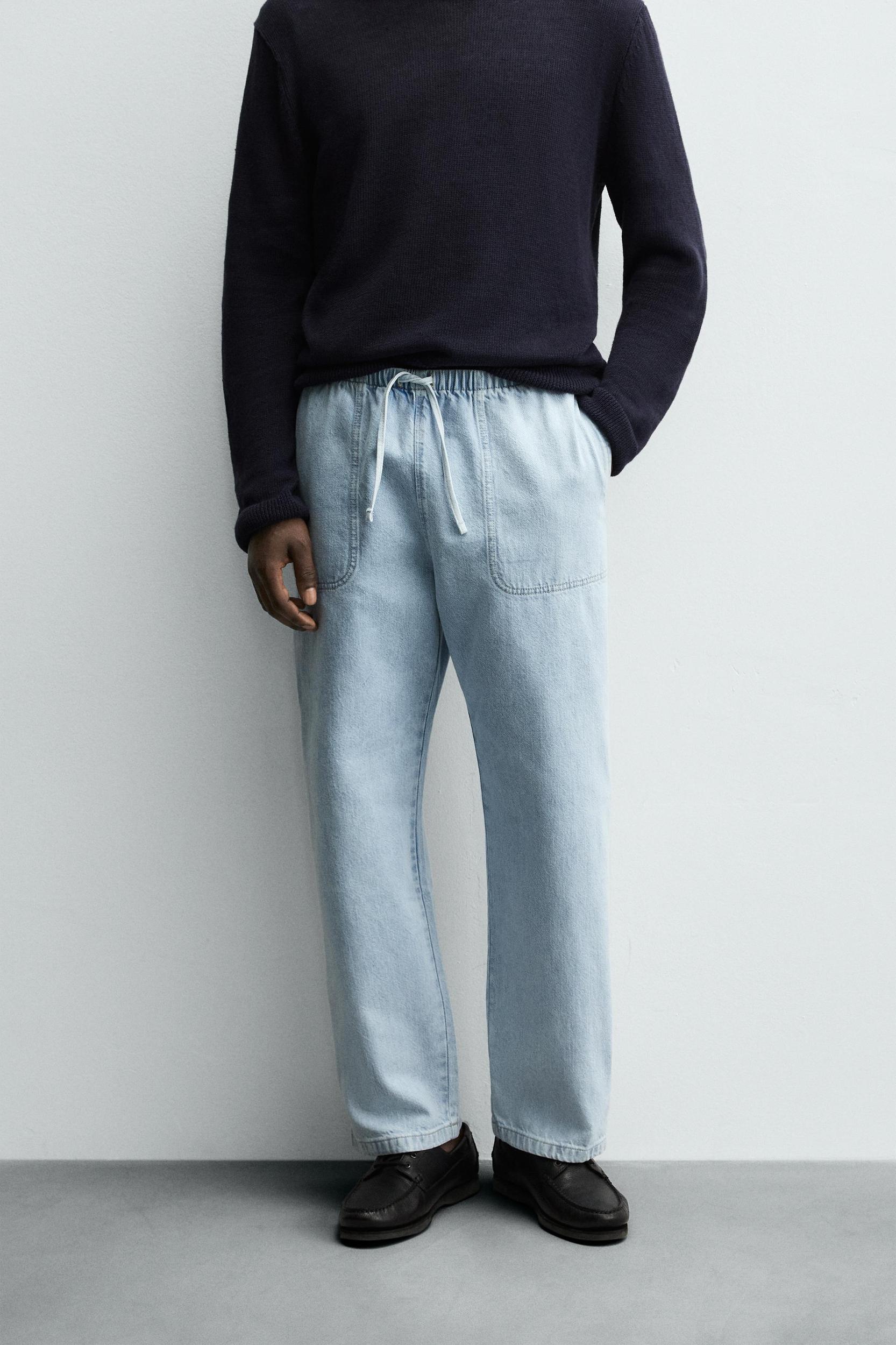 LIGHTWEIGHT JOGGER FIT JEANS Product Image