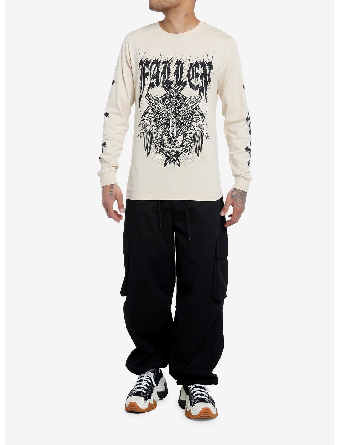 Fallen Cross Long-Sleeve T-Shirt Product Image