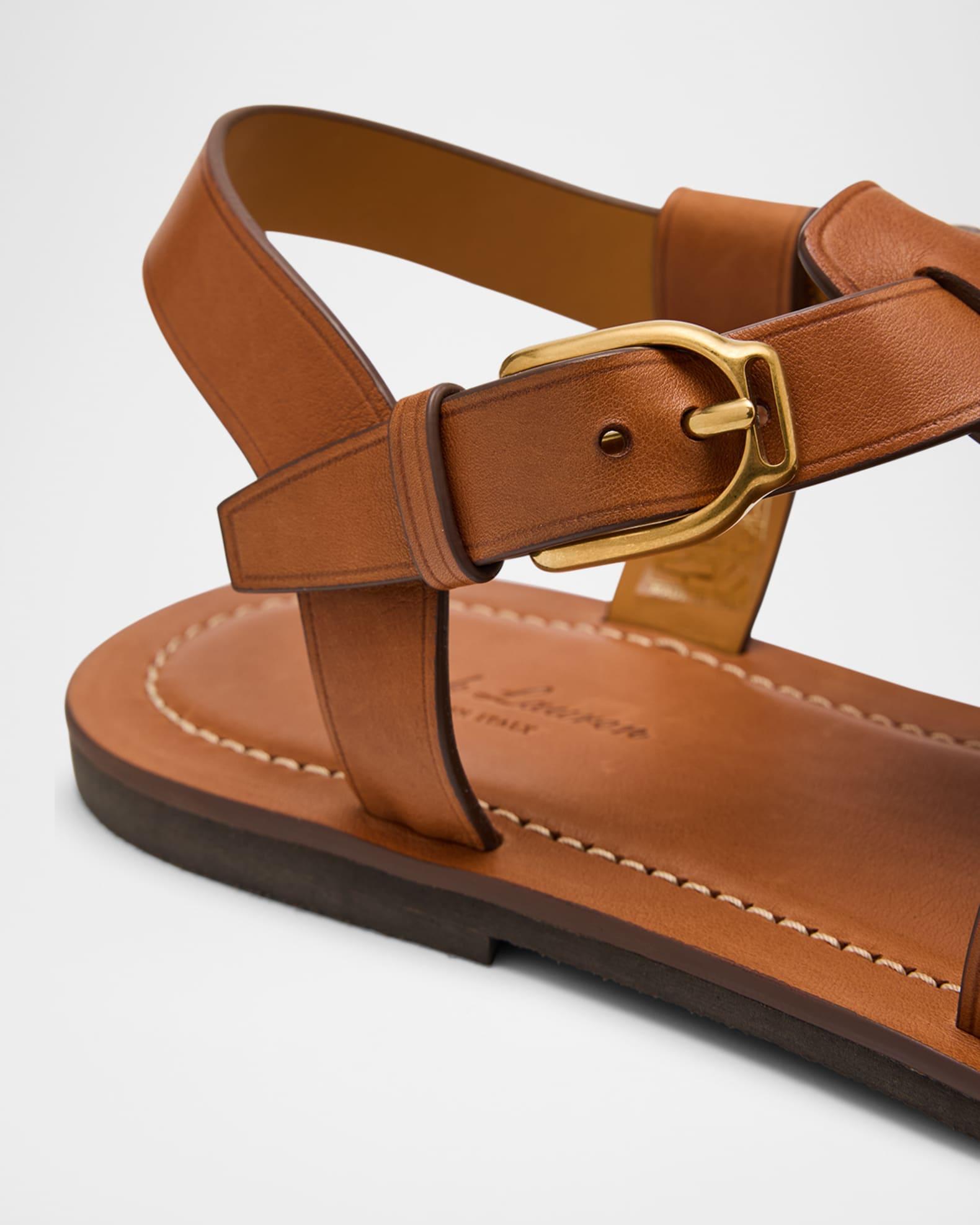 Men's Leather Fisherman Sandals Product Image