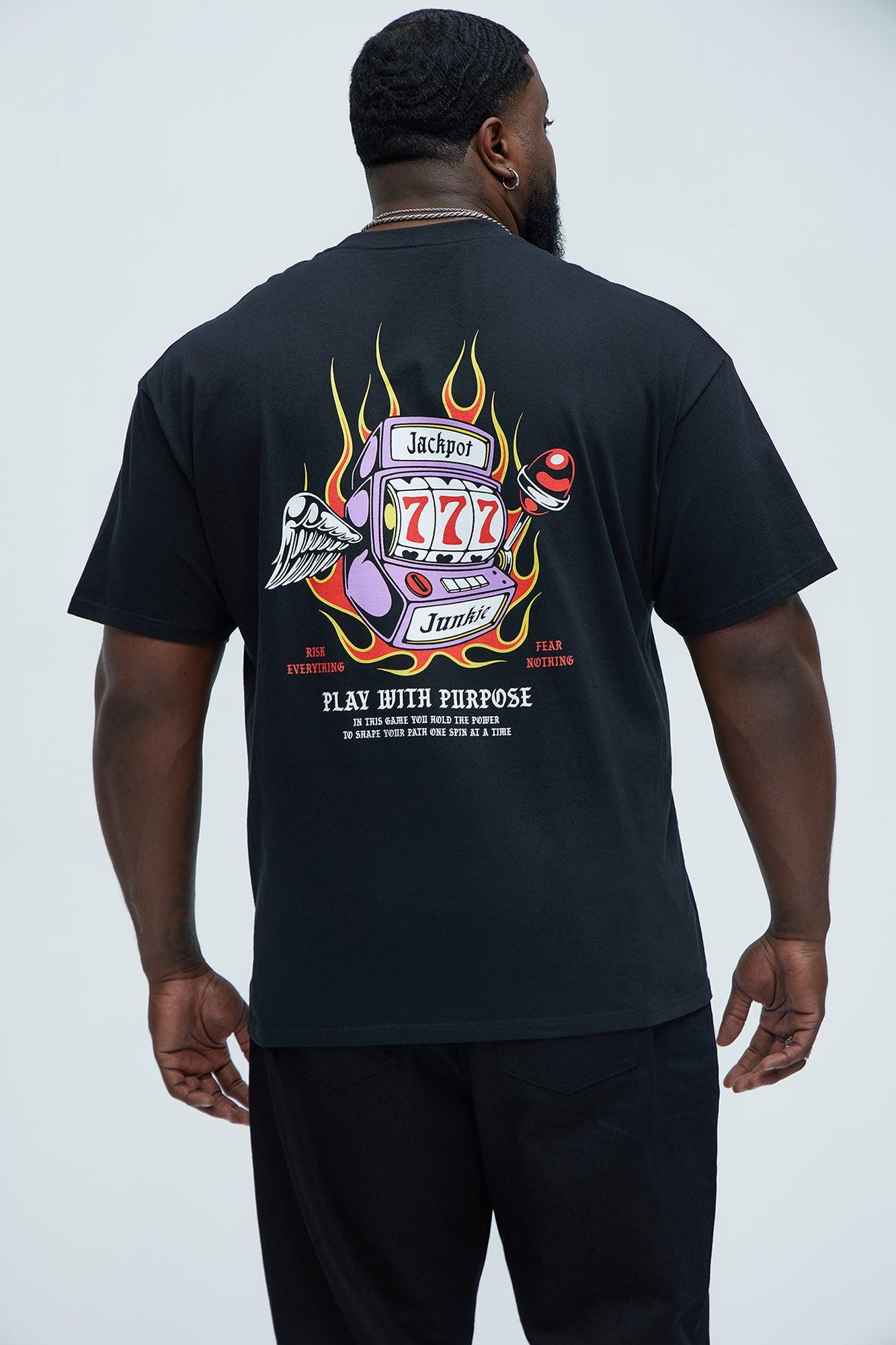 Play With Purpose Jackpot Short Sleeve Tee - Black Product Image