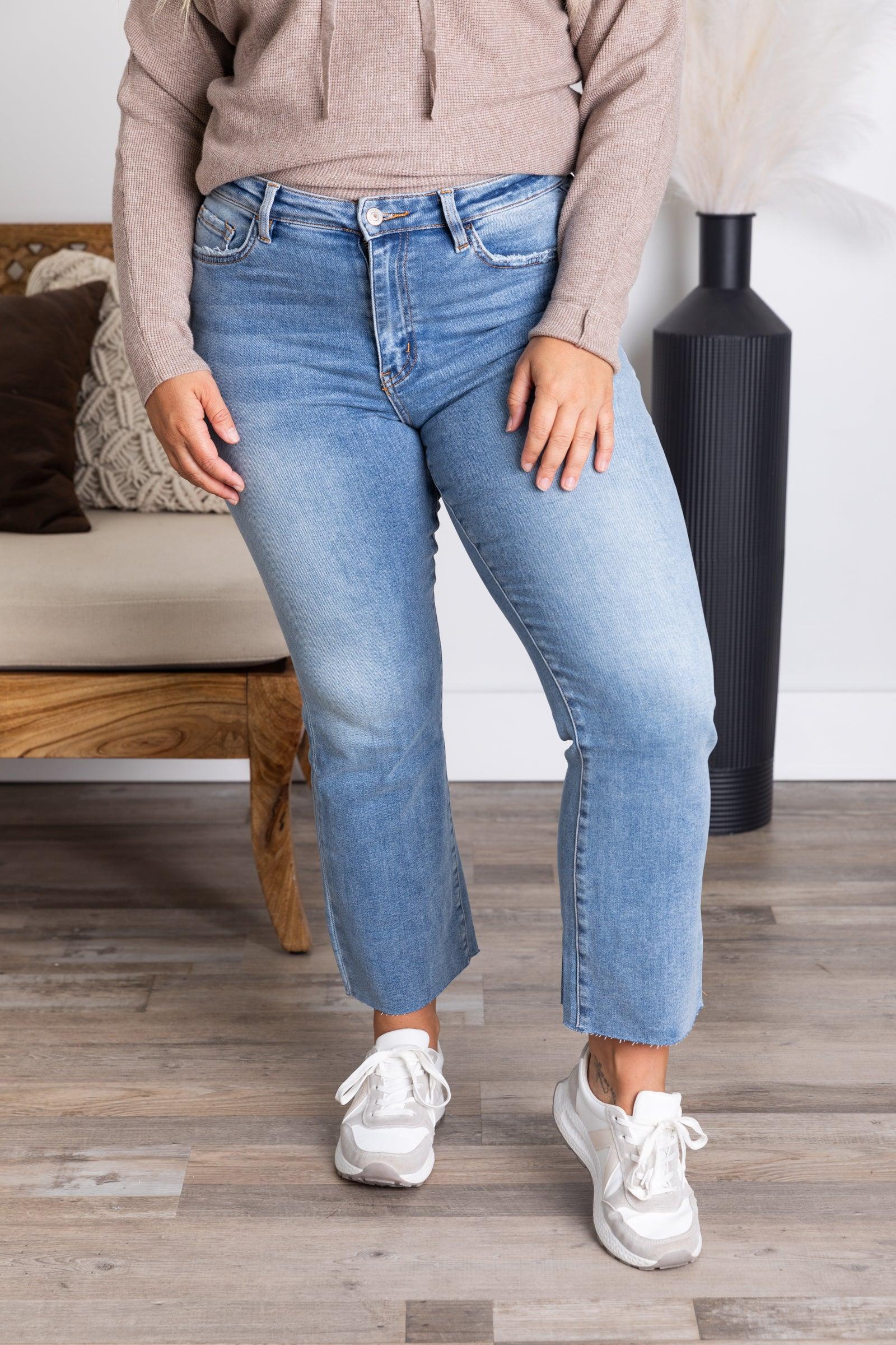 Lovervet High Rise Kick Flare Jean Product Image