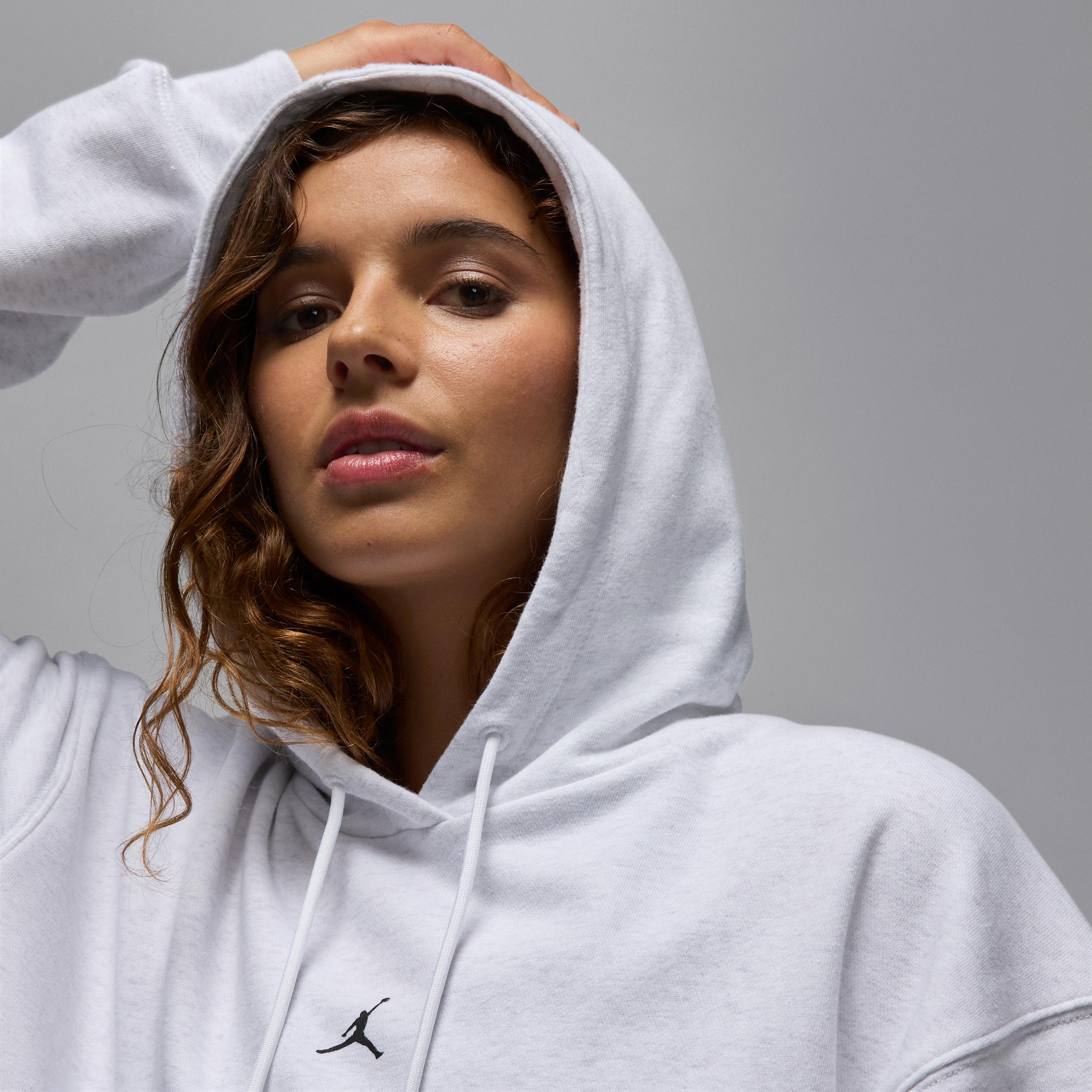 Womens Jordan Sport Crossover Dri-FIT Fleece Hoodie | IB2498-051 Product Image