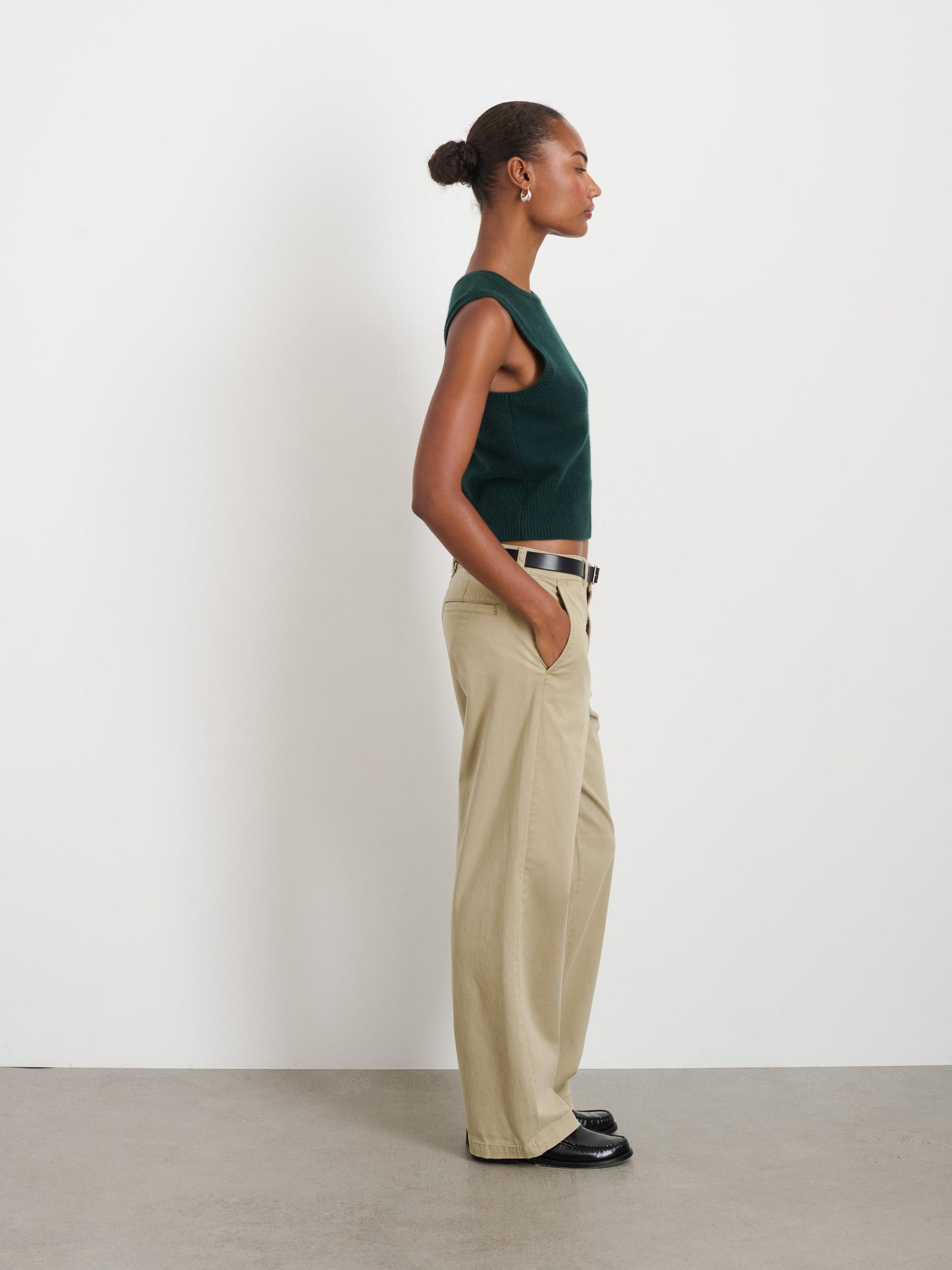 Lucie Vest in Cashmere Product Image