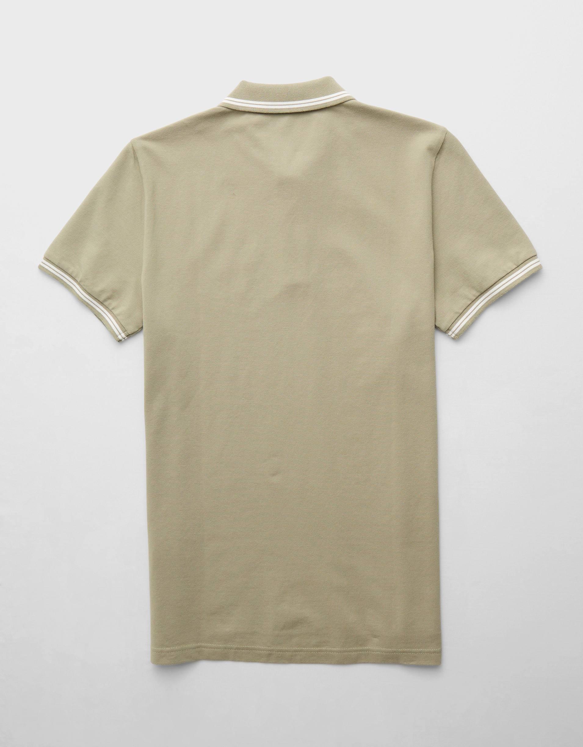 AE Lived-In Slim Fit Pique Polo Shirt Product Image