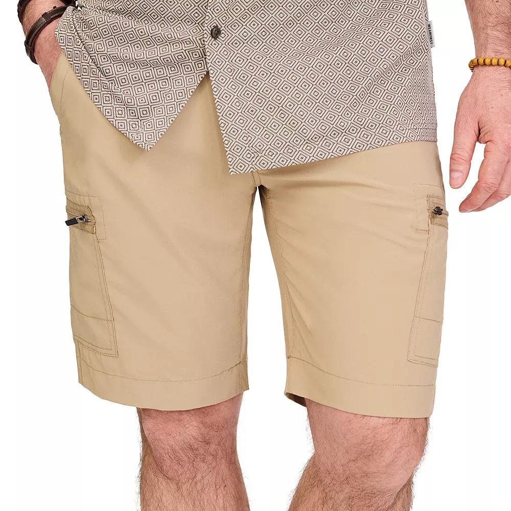 Men's WEARFIRST Seaside 10" Cargo Shorts, Size: 32, Chinchilla Product Image