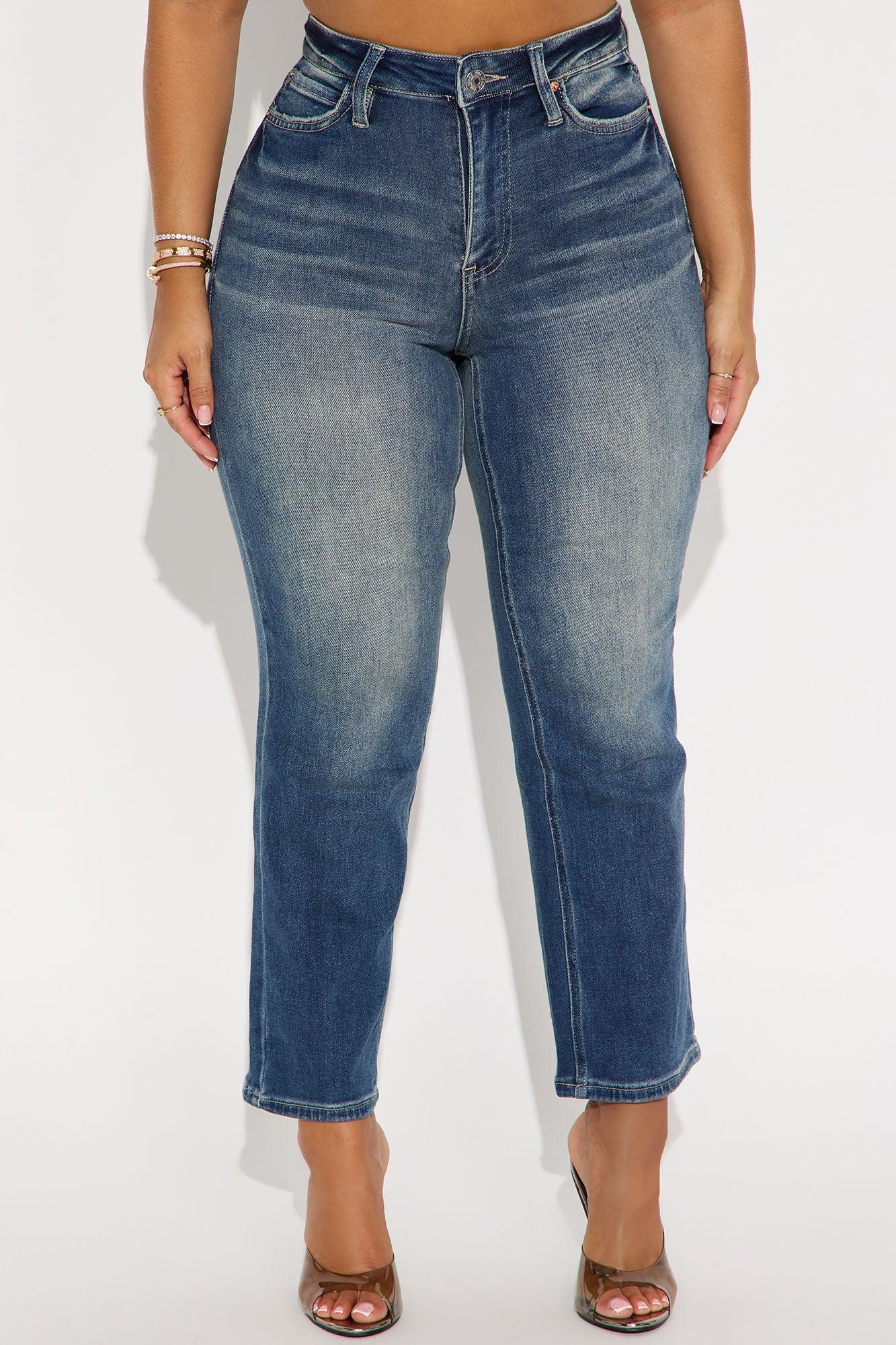Manhattan Straight Leg Capri Jean - Light Wash Female Product Image