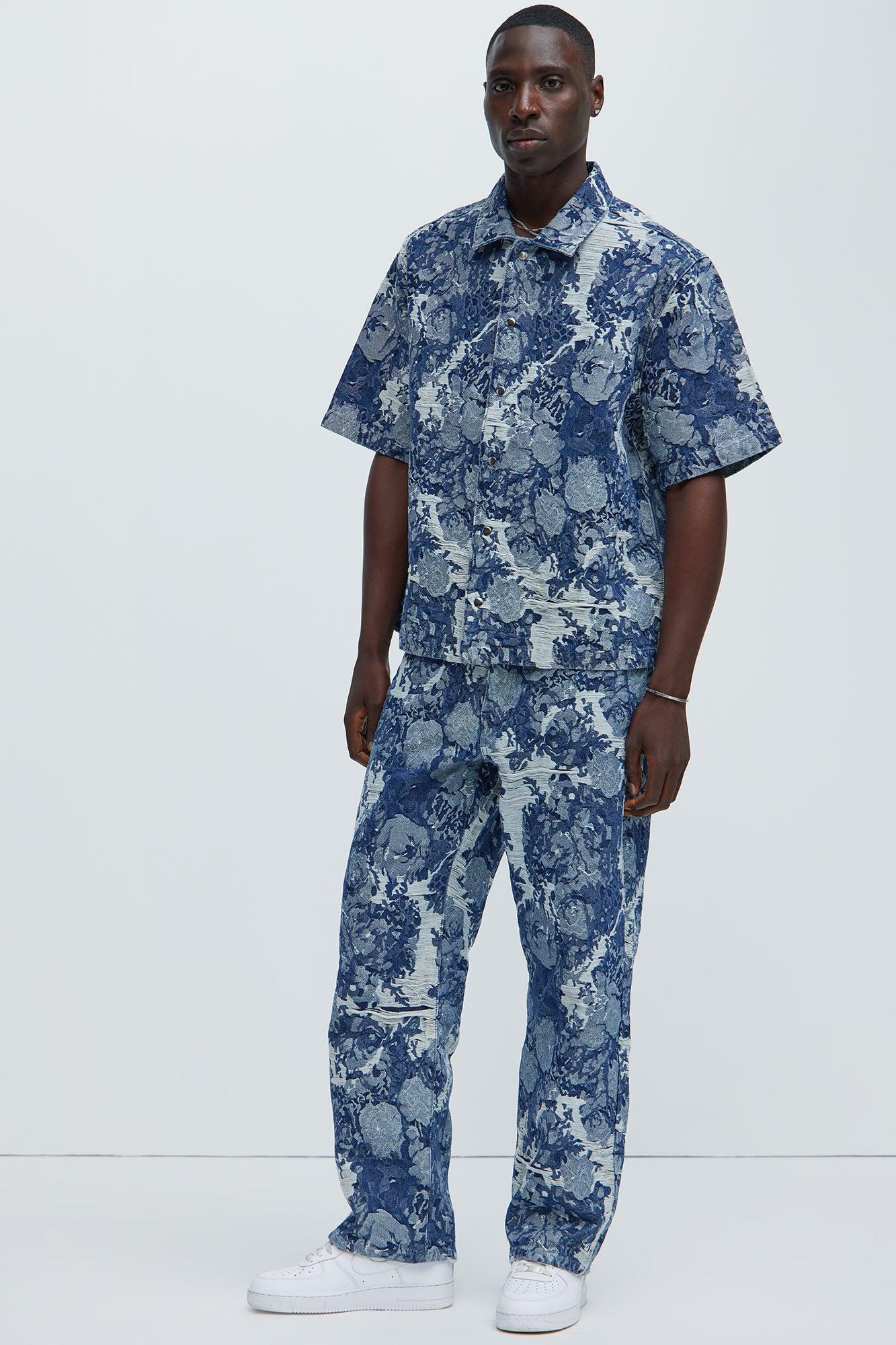 Inspired Straight Jeans - Dark Wash Product Image