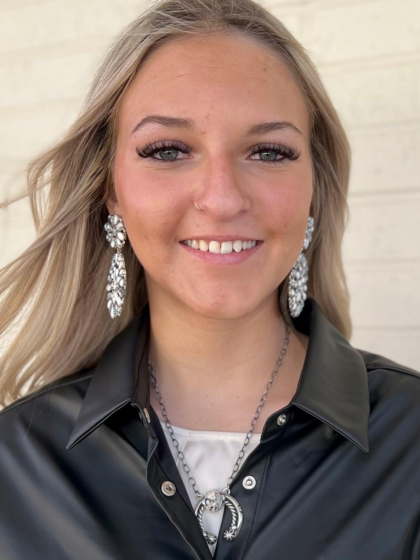 Bilaganna Navajo Sterling Silver Earrings Product Image