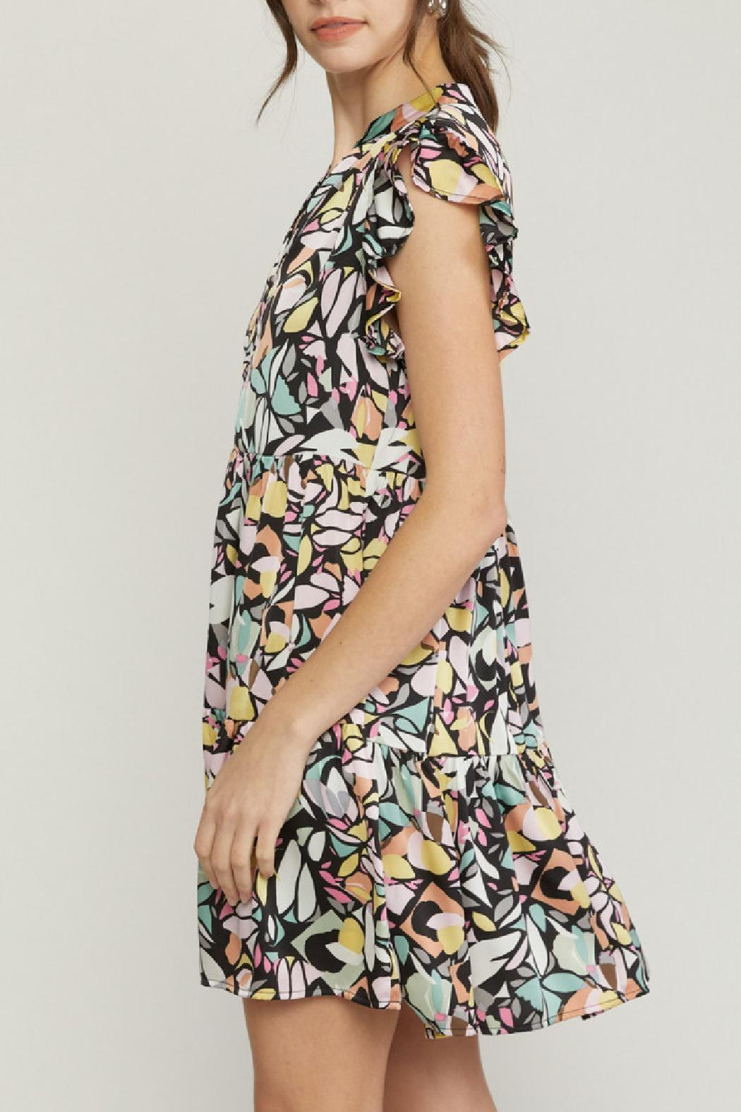 Printed Tiered Dress Product Image