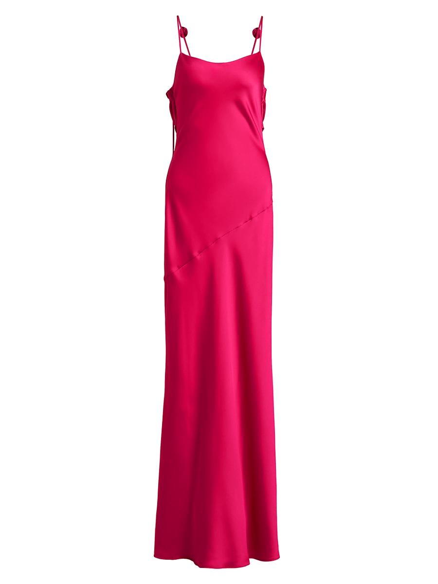 Womens Hansel Bias-Cut Rosette Gown Product Image