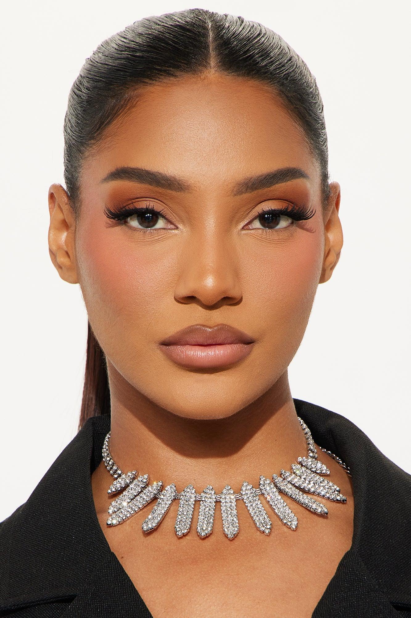 Heavenly Heather Choker - Silver Product Image