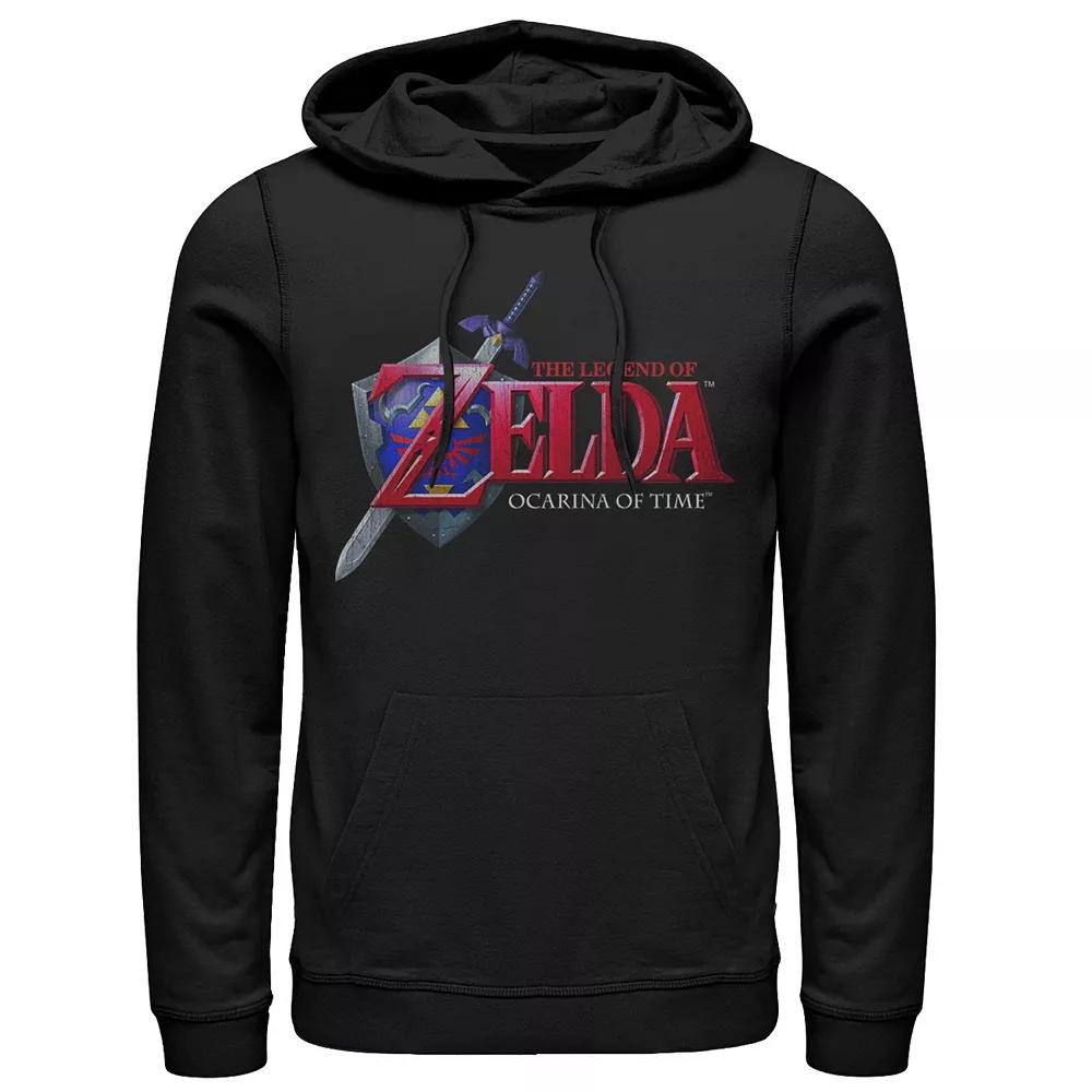 Men's Nintendo Zelda Ocarina of Time Classic Logo Pullover Hoodie,  Product Image