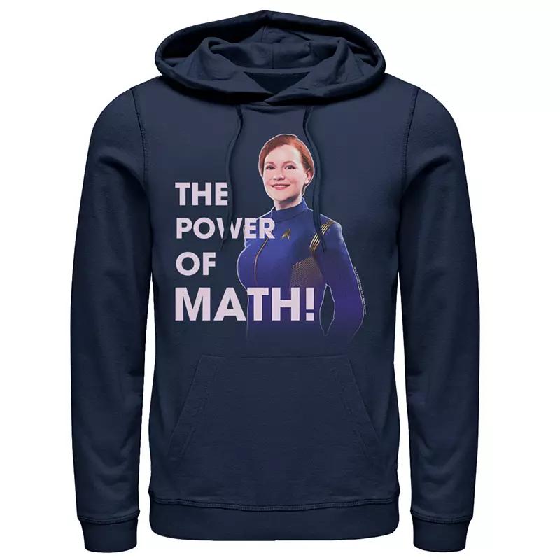 Men's Star Trek Discovery The Power of Math Tilly Graphic Hoodie,  Product Image