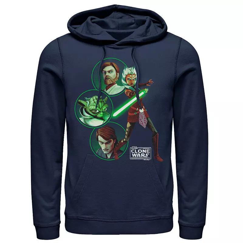 Men's Star Wars: Clone Wars Light Side Group Shot Hoodie,  Product Image
