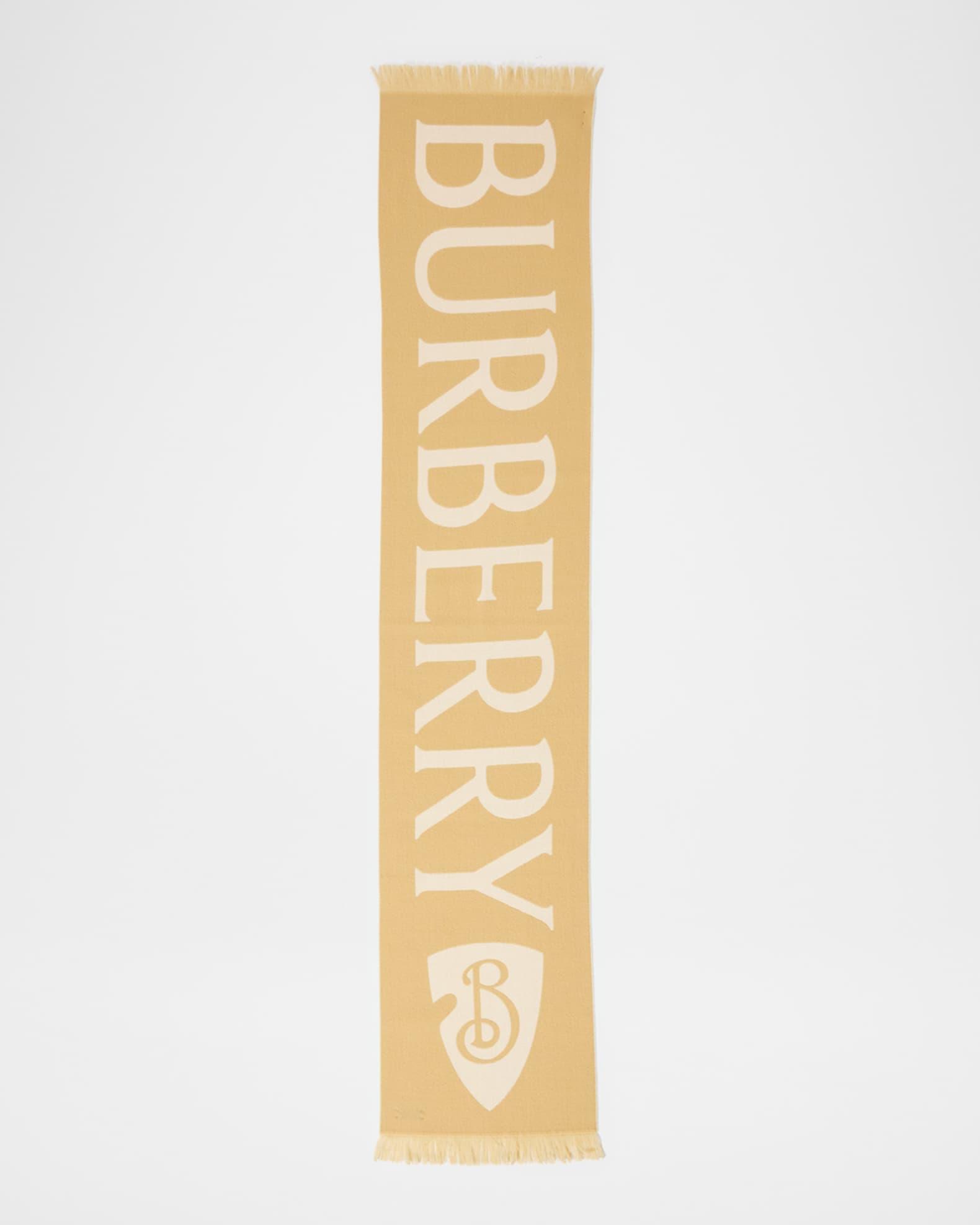 Mens Logo Wool Scarf Product Image