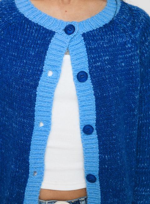 Oak Meadow Cardigan Blue Product Image