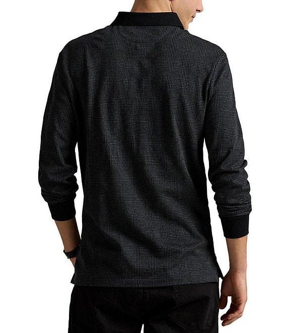 Polo Ralph Lauren Classic Fit Glen Plaid Long Sleeve Polo Shirt Product Image
