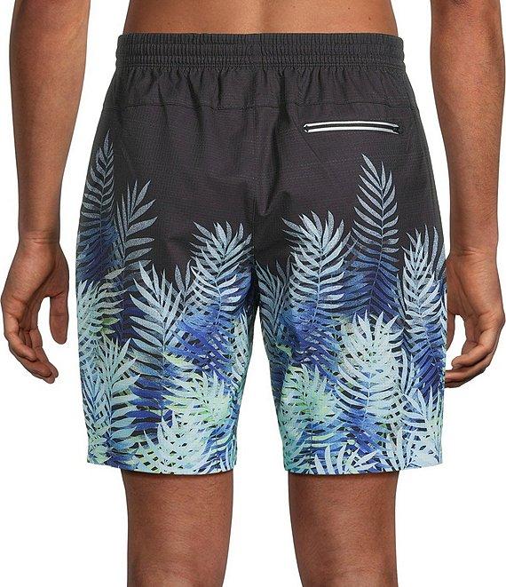 Tommy Bahama Huntington Frond Away 8#double; Inseam Swim Trunks Product Image
