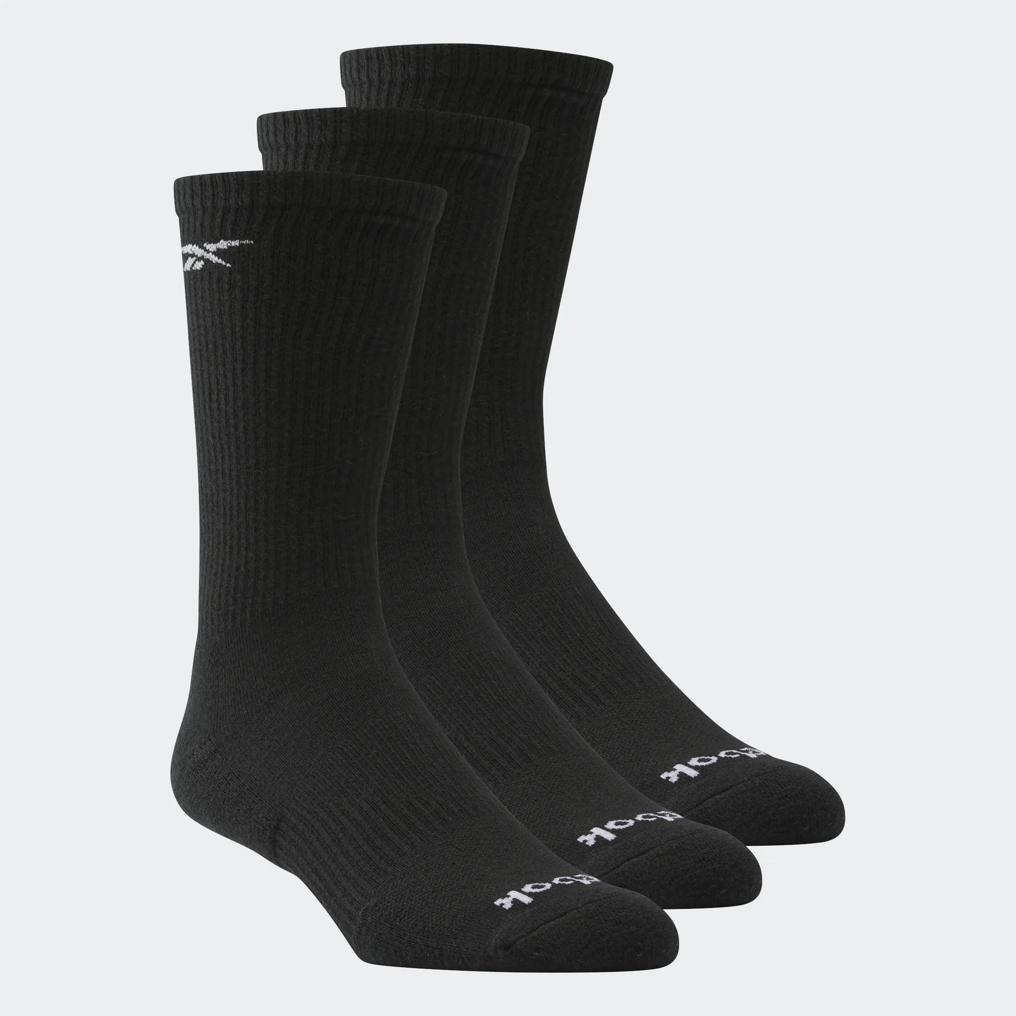 Men's Cushion Crew Socks 3 Pairs Male Product Image
