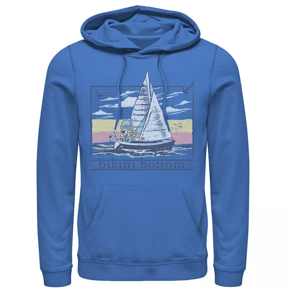 Men's Nickelodeon SpongBob SquarePants Sail Ship Hoodie,  Product Image