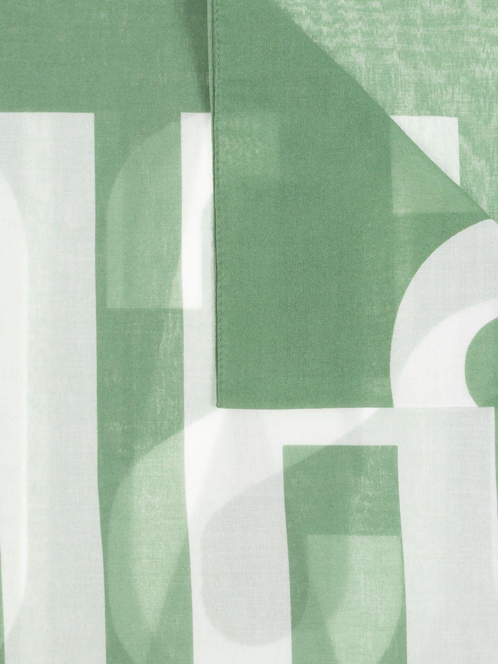 logo-print scarf  Product Image