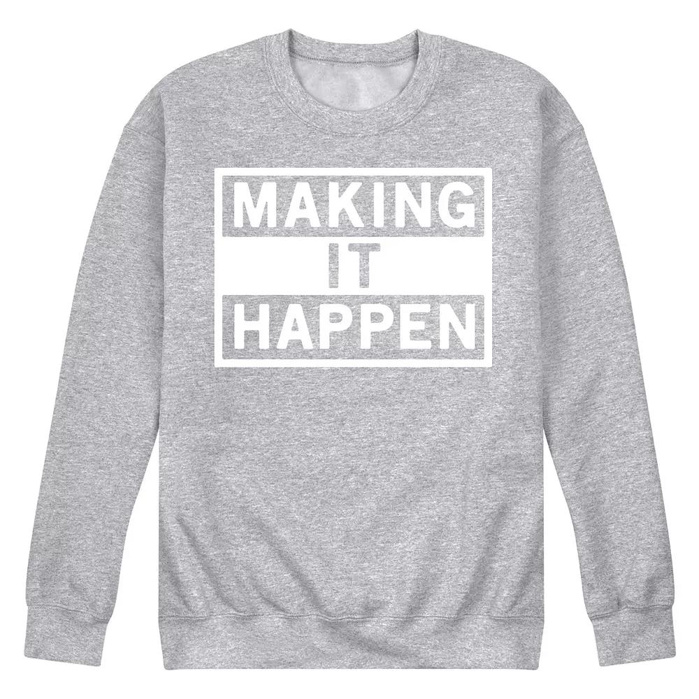 Men's Make It Happen Fleece Sweatshirt,  Product Image