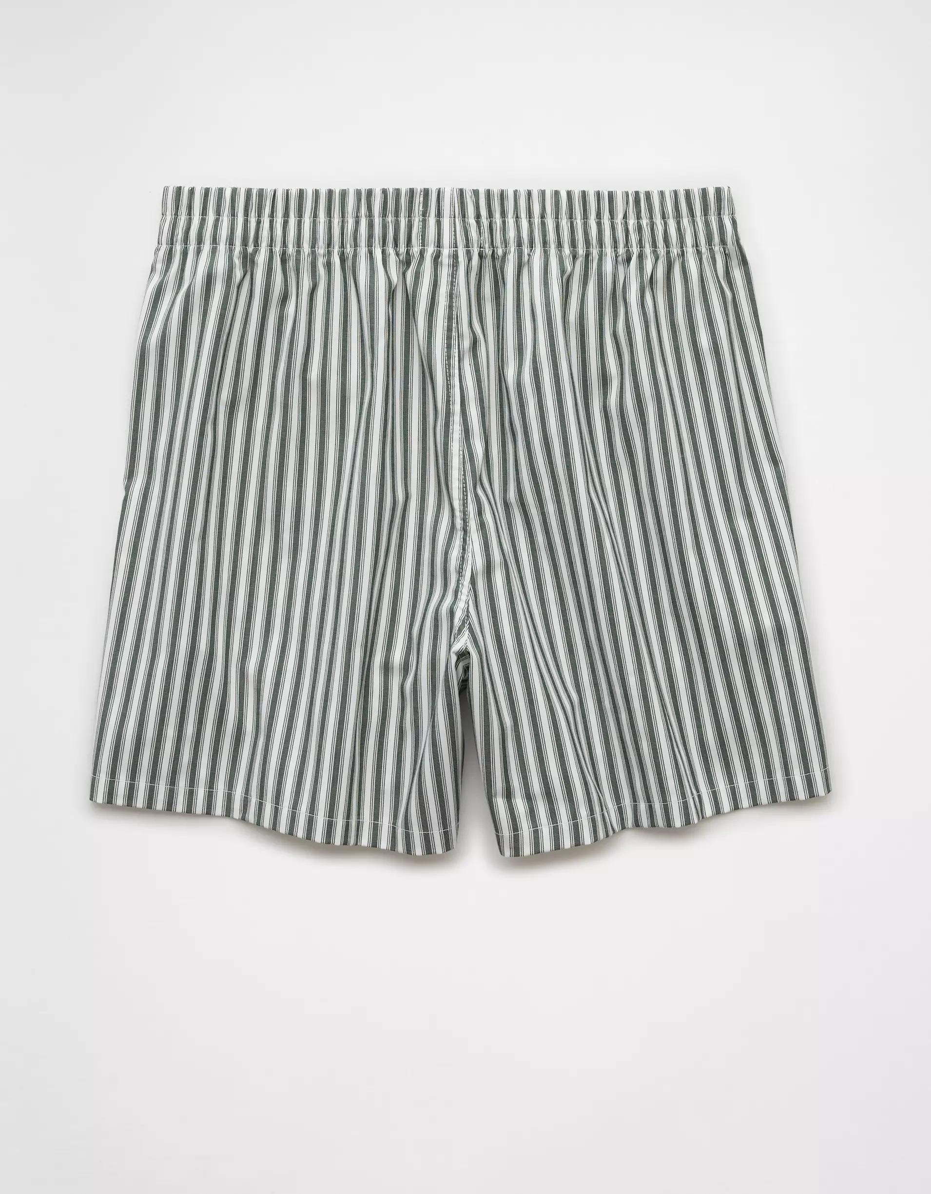 AEO Men's Striped Poplin Pocket Boxer Short Product Image