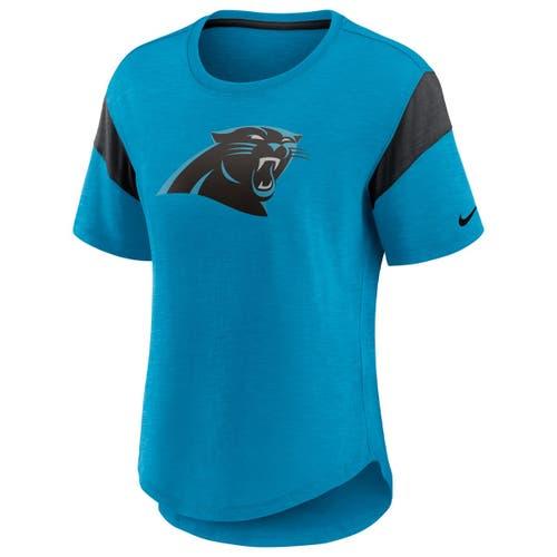Women's Nike Blue Carolina Panthers Primary Logo Fashion Top,  Product Image