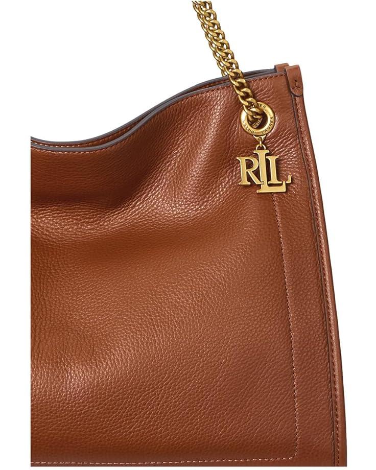 Leather Medium Farrah Satchel Product Image