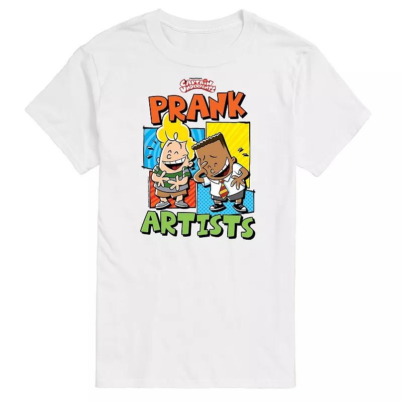 Men's Captain Underpants Prank Artists Graphic Tee,  Product Image