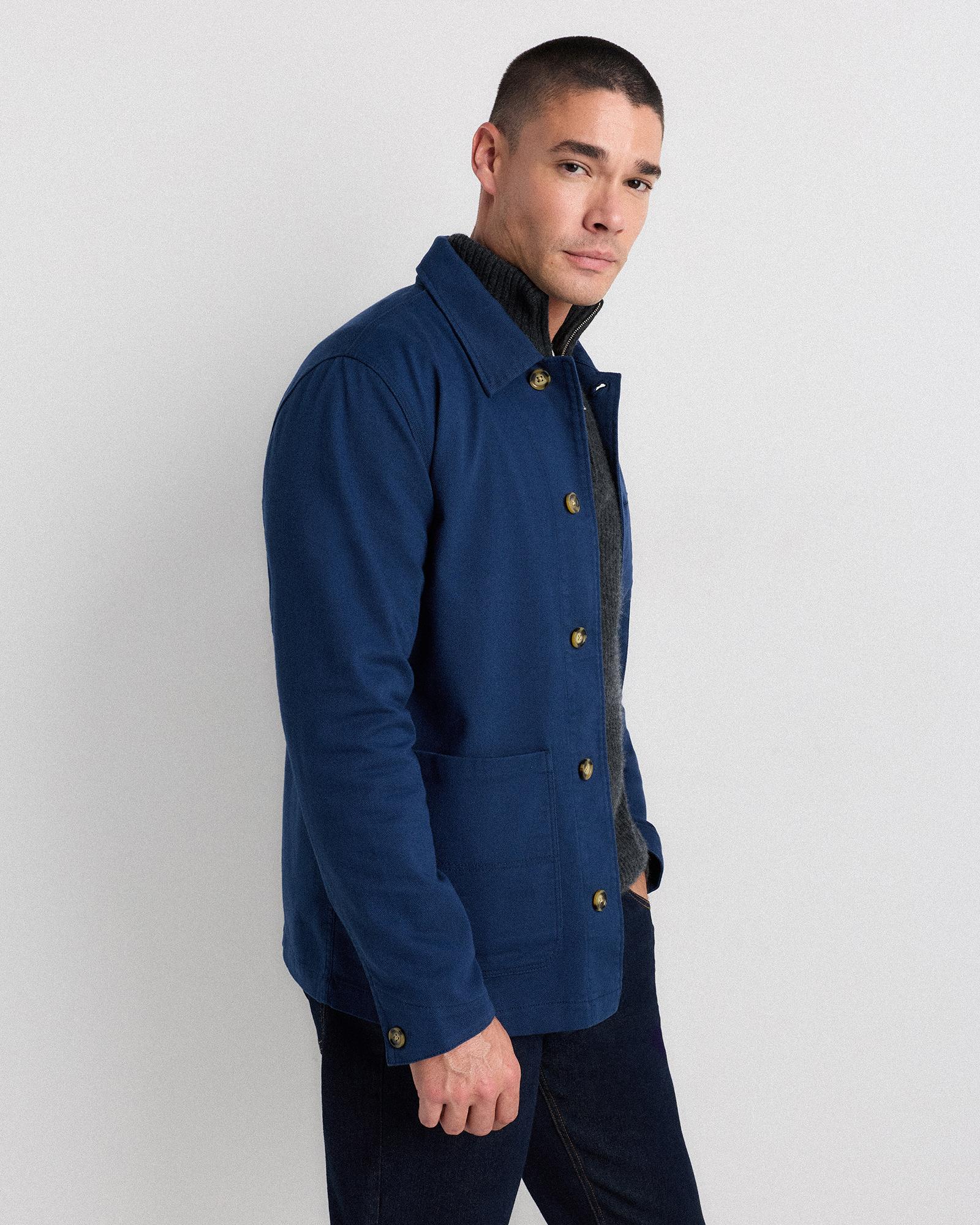 Quince | Men's Organic Comfort Stretch Chore Jacket Size XL, Organic Cotton Product Image