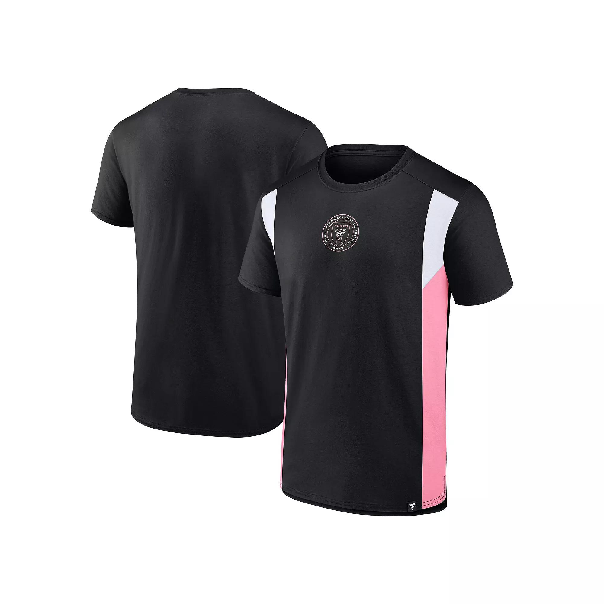 Men's Fanatics Black Inter Miami CF Golden Goal T-Shirt,  Product Image