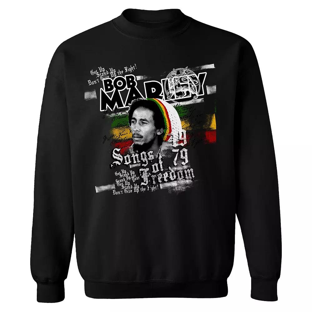 Men's Bob Marley Freedom Sweatshirt, Adult Unisex,  Product Image