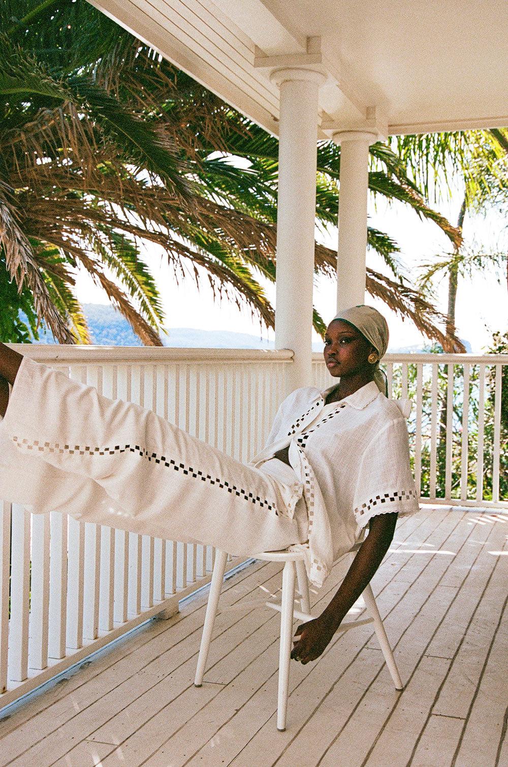 Alyssia Pants - White Product Image