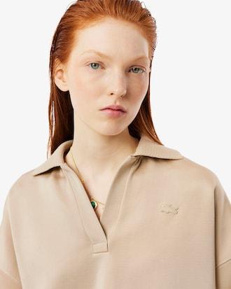 Runway Boxy Polo Collar Sweatshirt Product Image