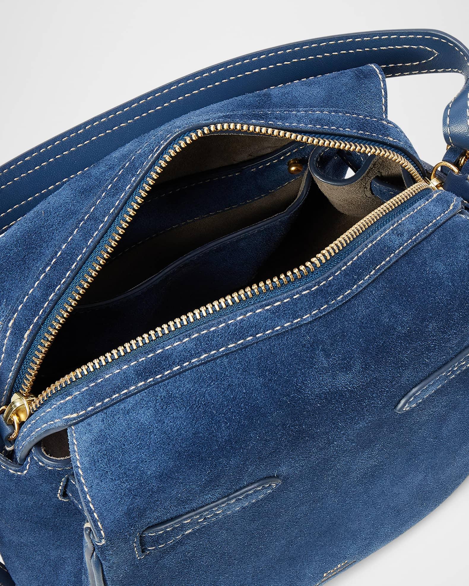 Polo ID Suede Small Satchel Bag Product Image