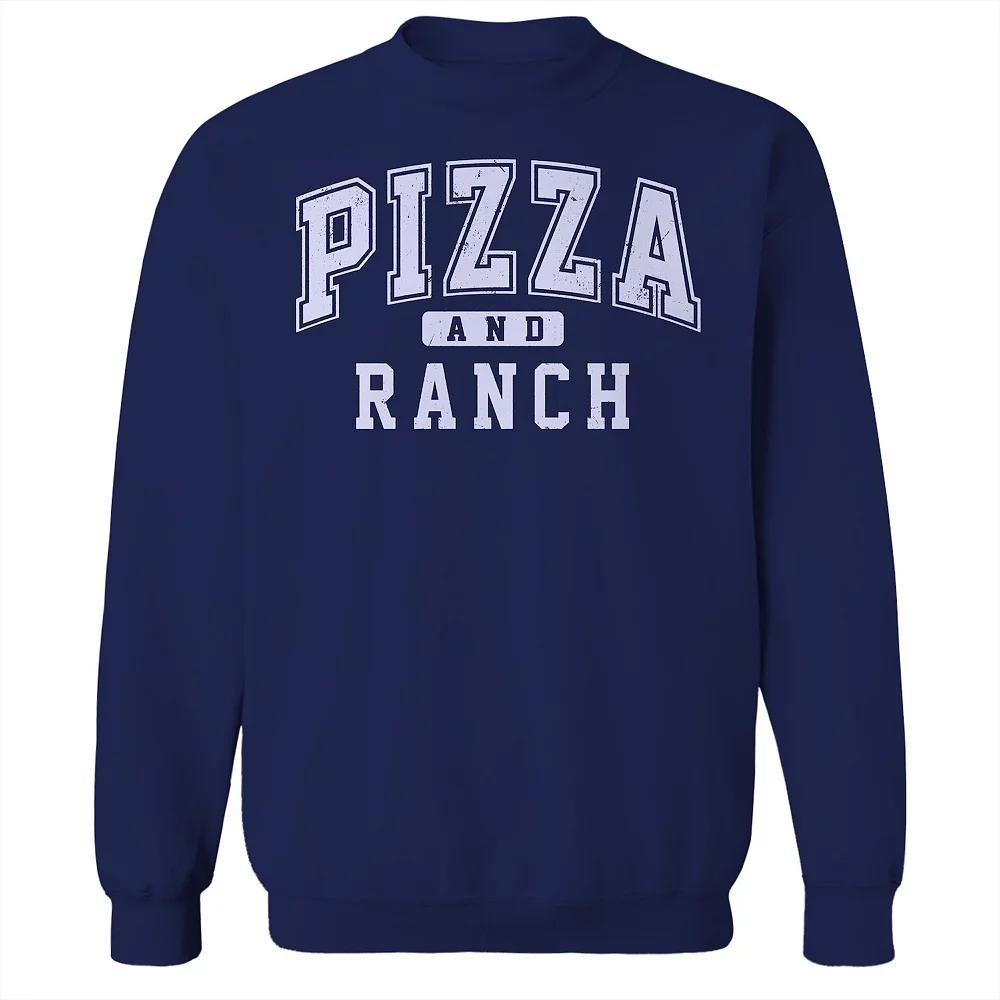 Men's COLAB89 Pizza and Ranch College Graphic Sweatshirt, Adult Unisex,  Product Image