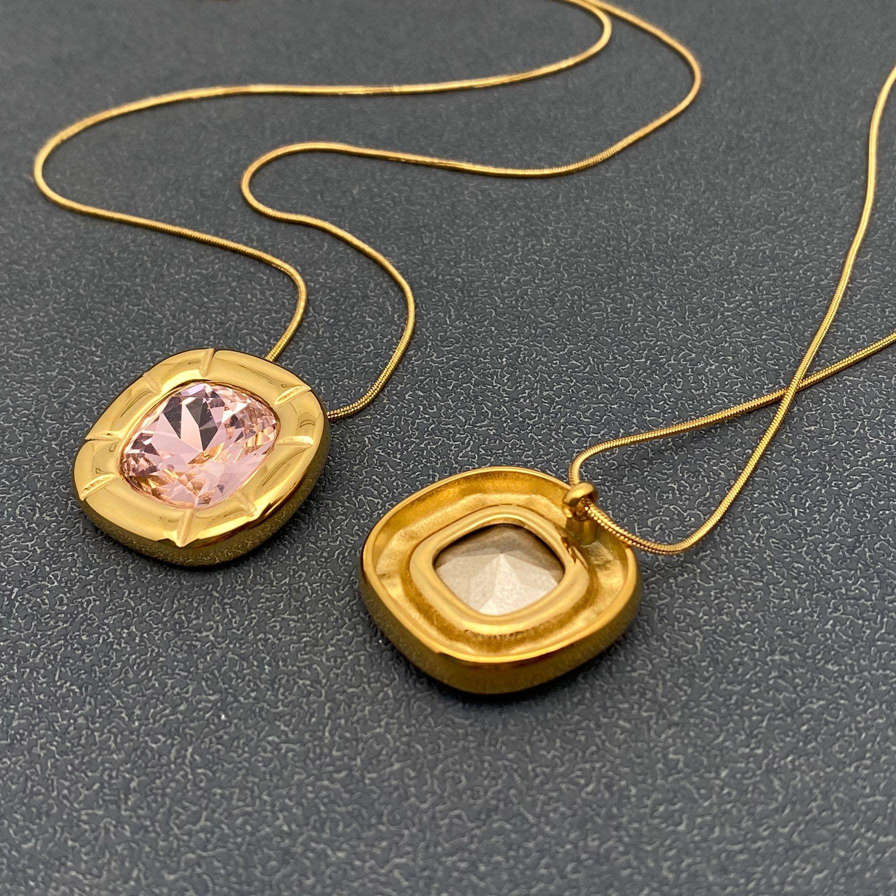 18K Gold Plated Stainless Steel Necklace Product Image