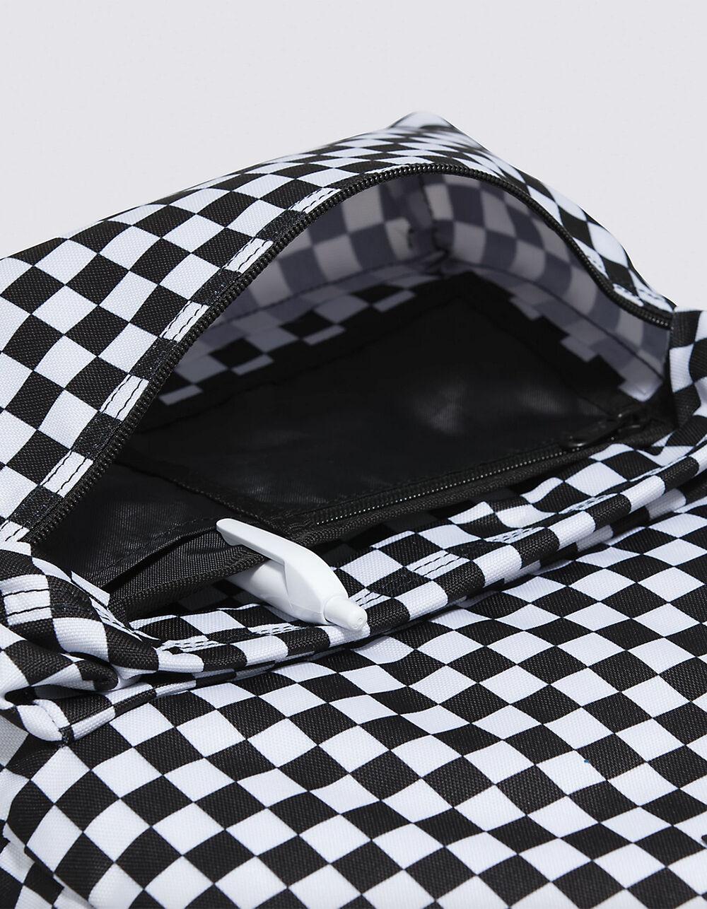 VANS Old Skool Check Backpack - BLACK/WHITE Product Image