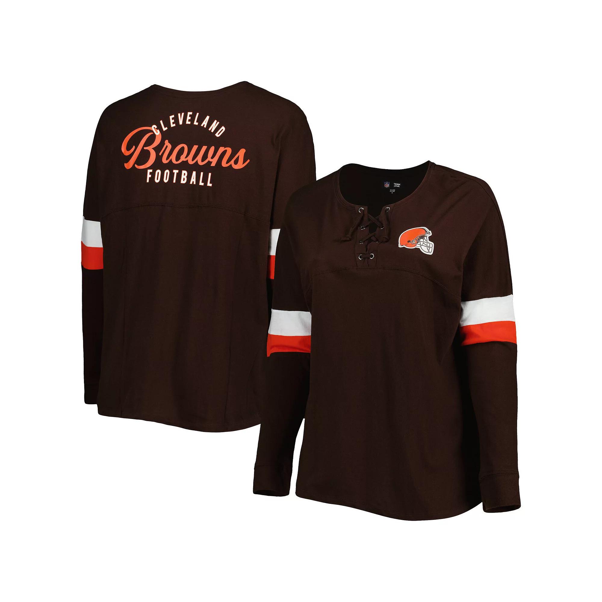 Women's New Era Brown Cleveland Browns Plus  Product Image