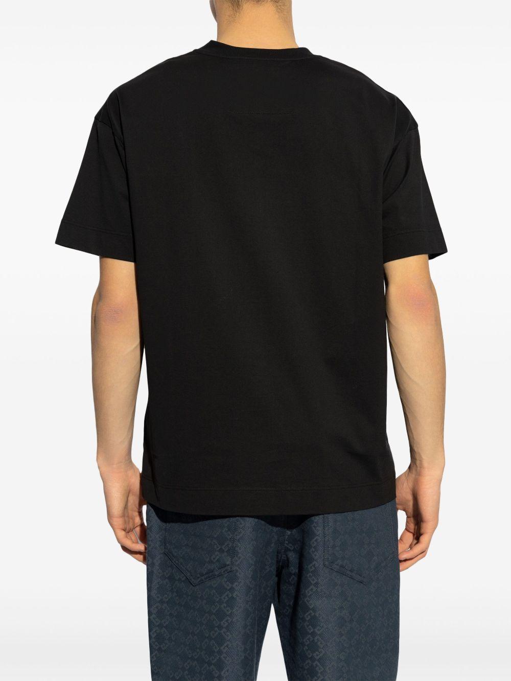 Medallion logo cotton T-shirt Product Image