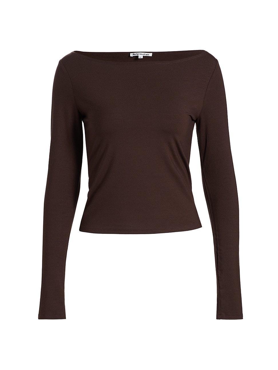 Womens Wiley Boatneck Knit Top Product Image