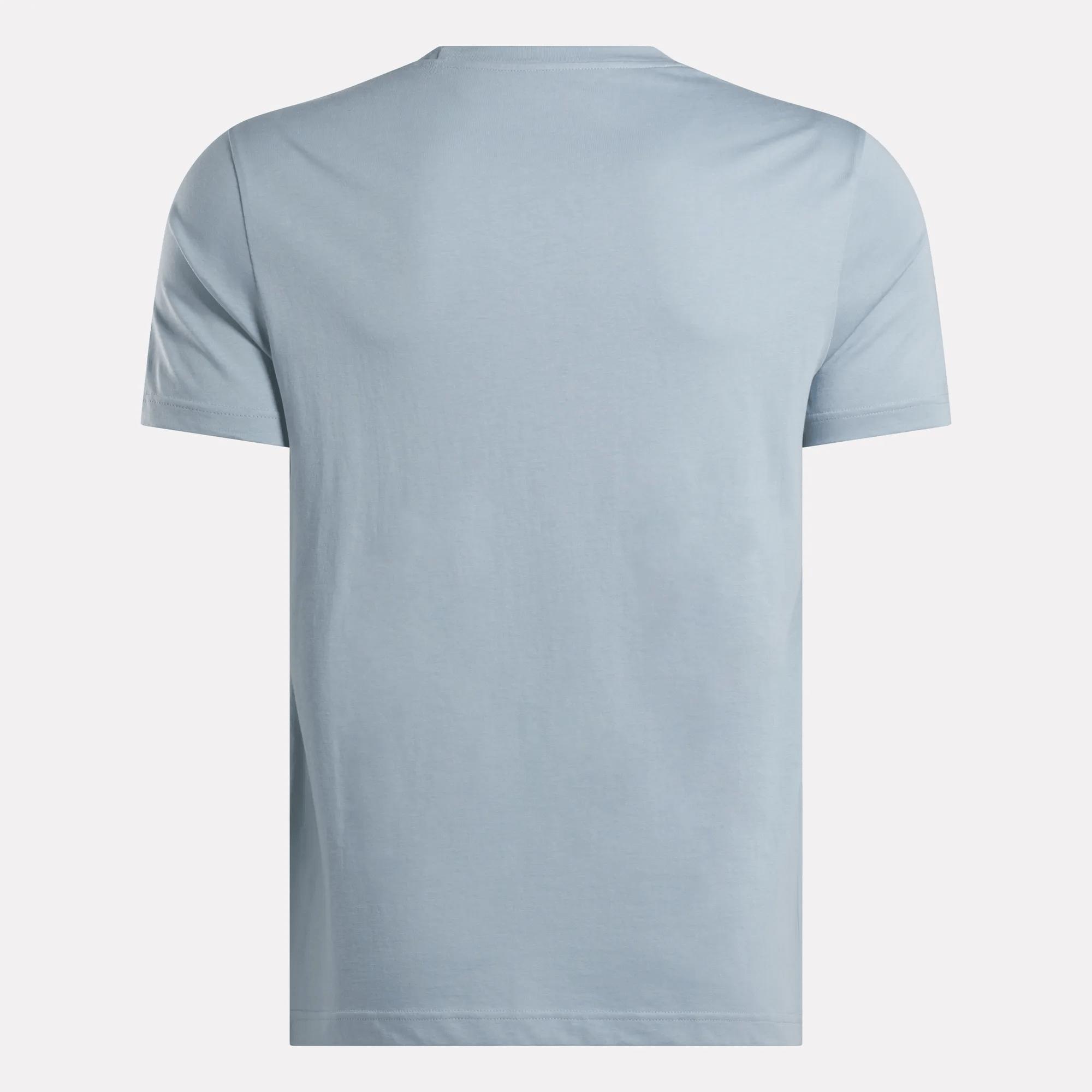 Men's Reebok Identity Big Stacked Logo T-Shirt Male Product Image