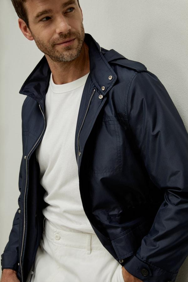 Water-Resistant Modern Utility Men Jacket Product Image