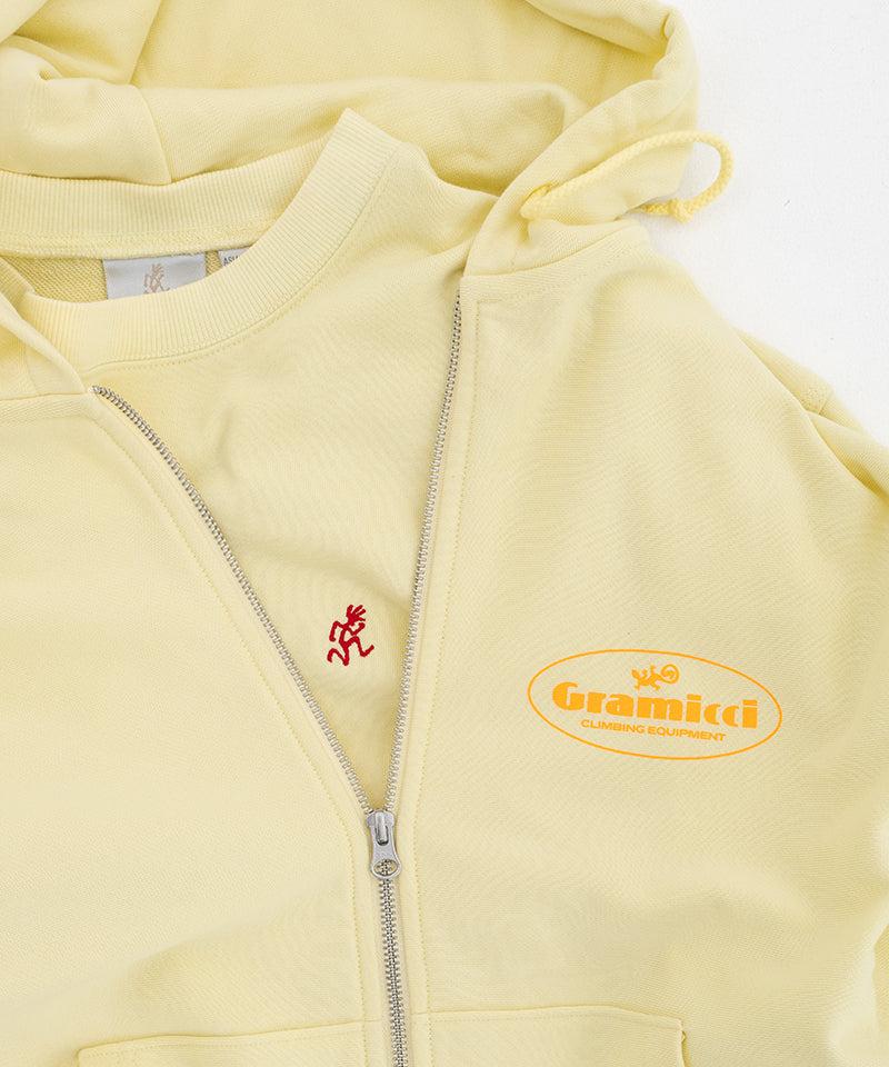 Climbing Equipment Zip Hooded Sweatshirt Unisex Product Image