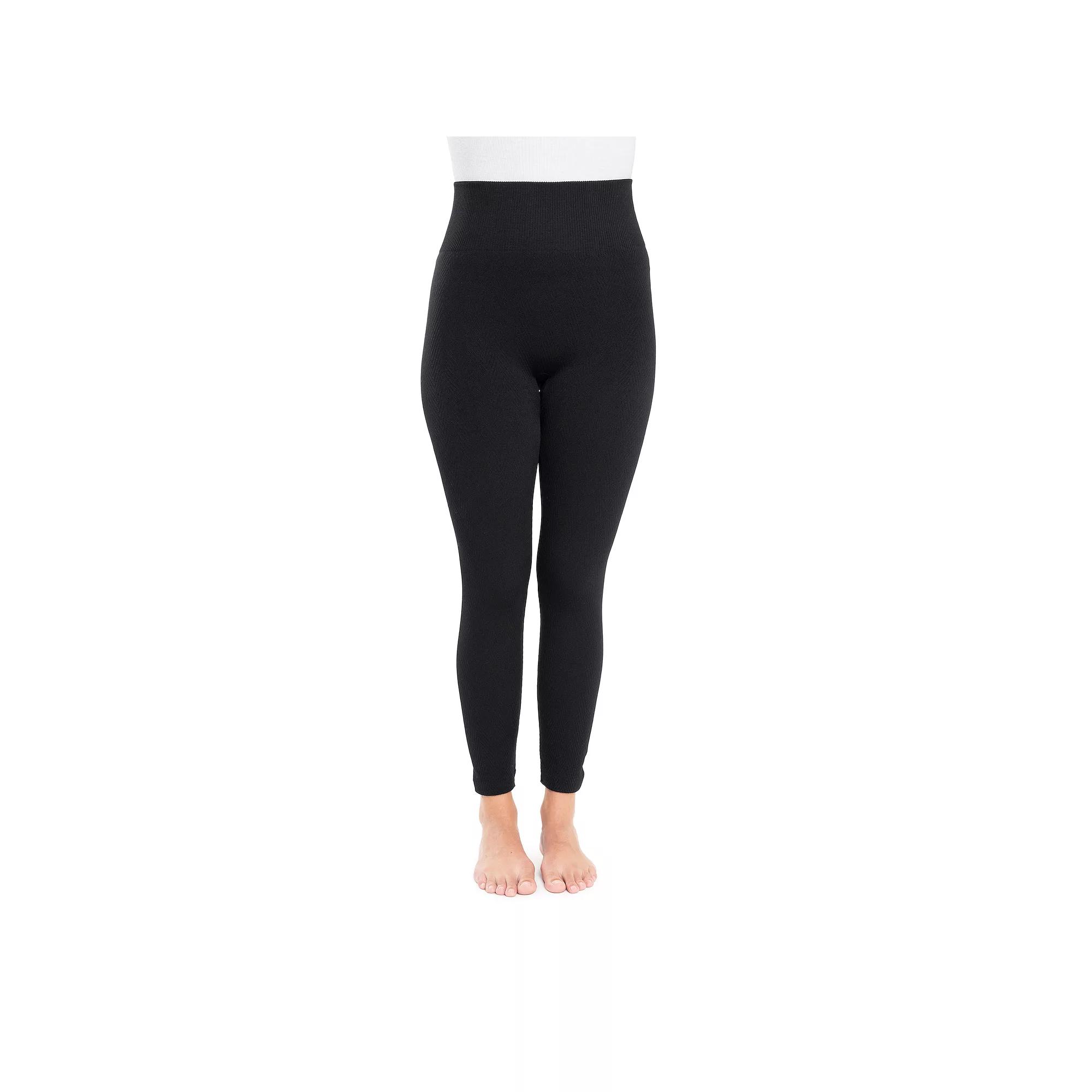 Women's MUK LUKS® Fleece Lined Regular Fit Leggings,  Product Image