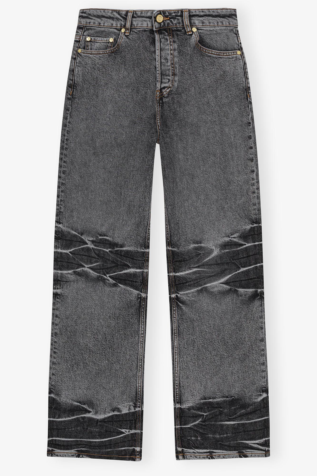 Grey Washed Izey Jeans Product Image