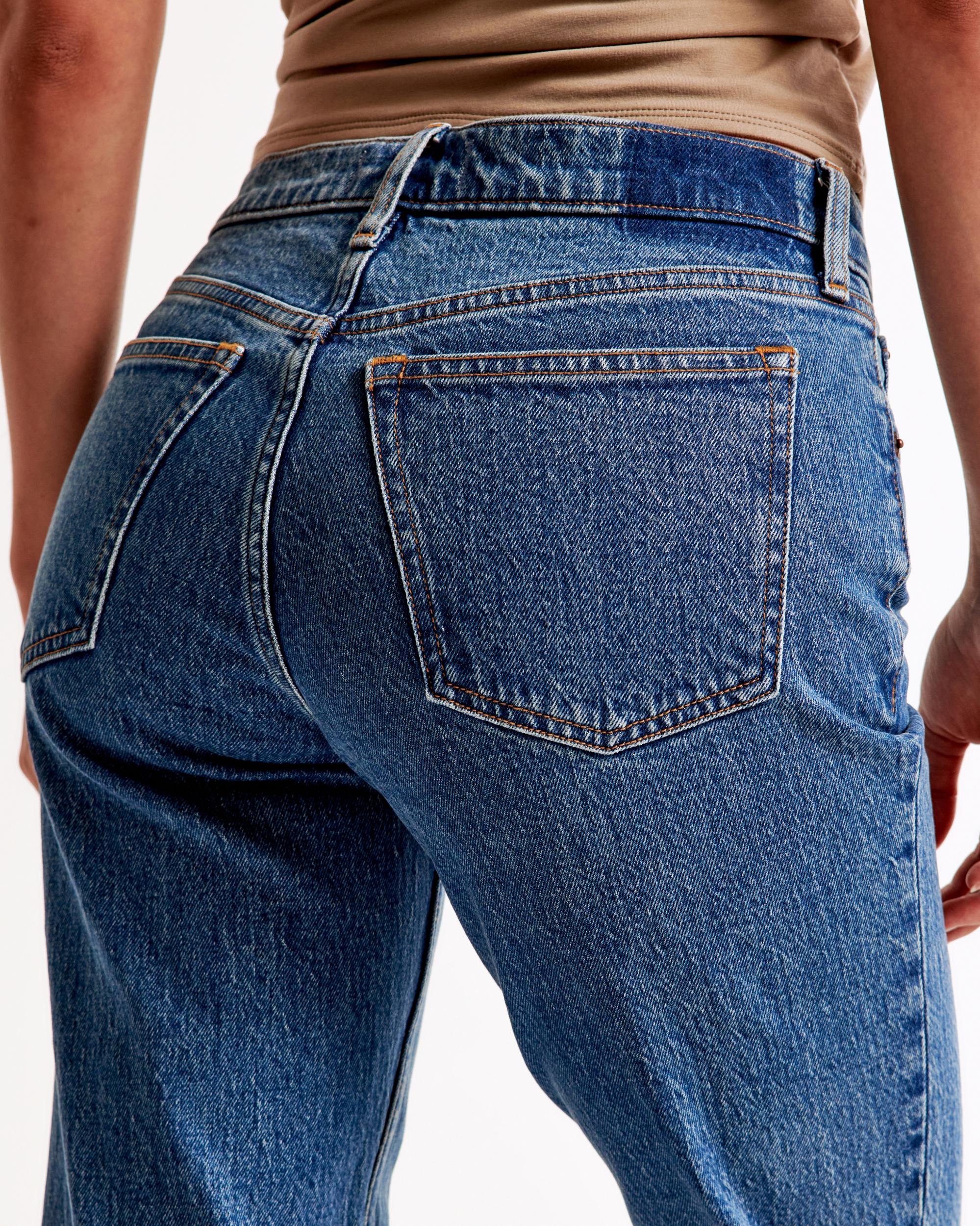Mid Rise 90s Straight Jean Product Image