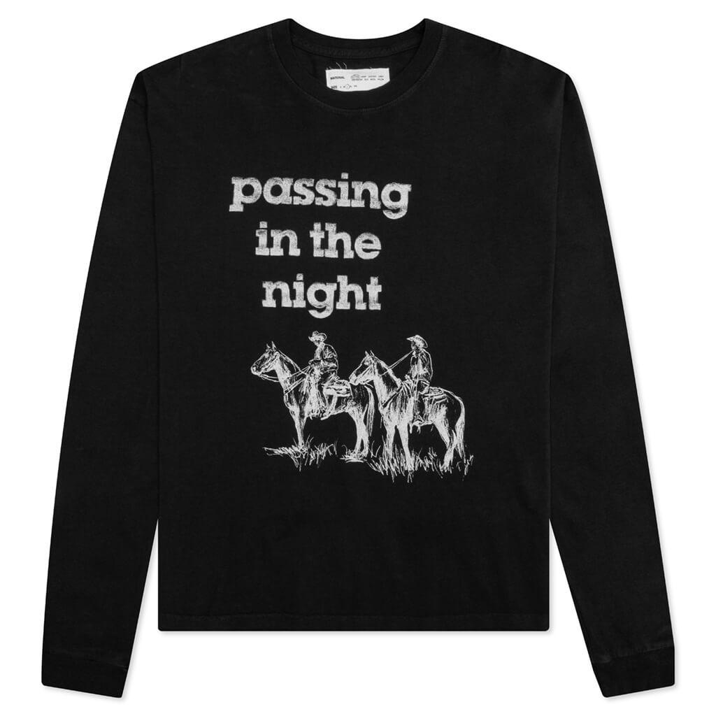 Passing In the Night L/S - Black Male Product Image